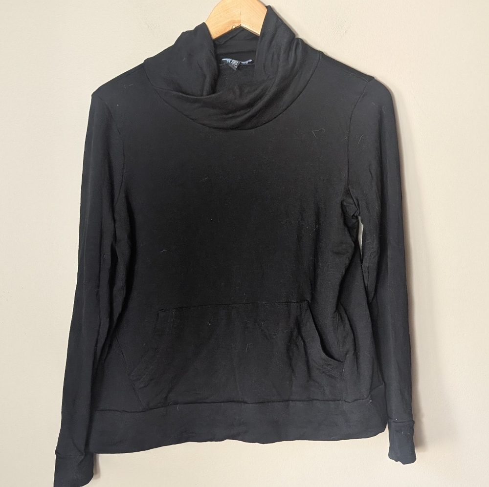 Eileen Fisher long sleeve  Mock Neck Top Size Petite Medium